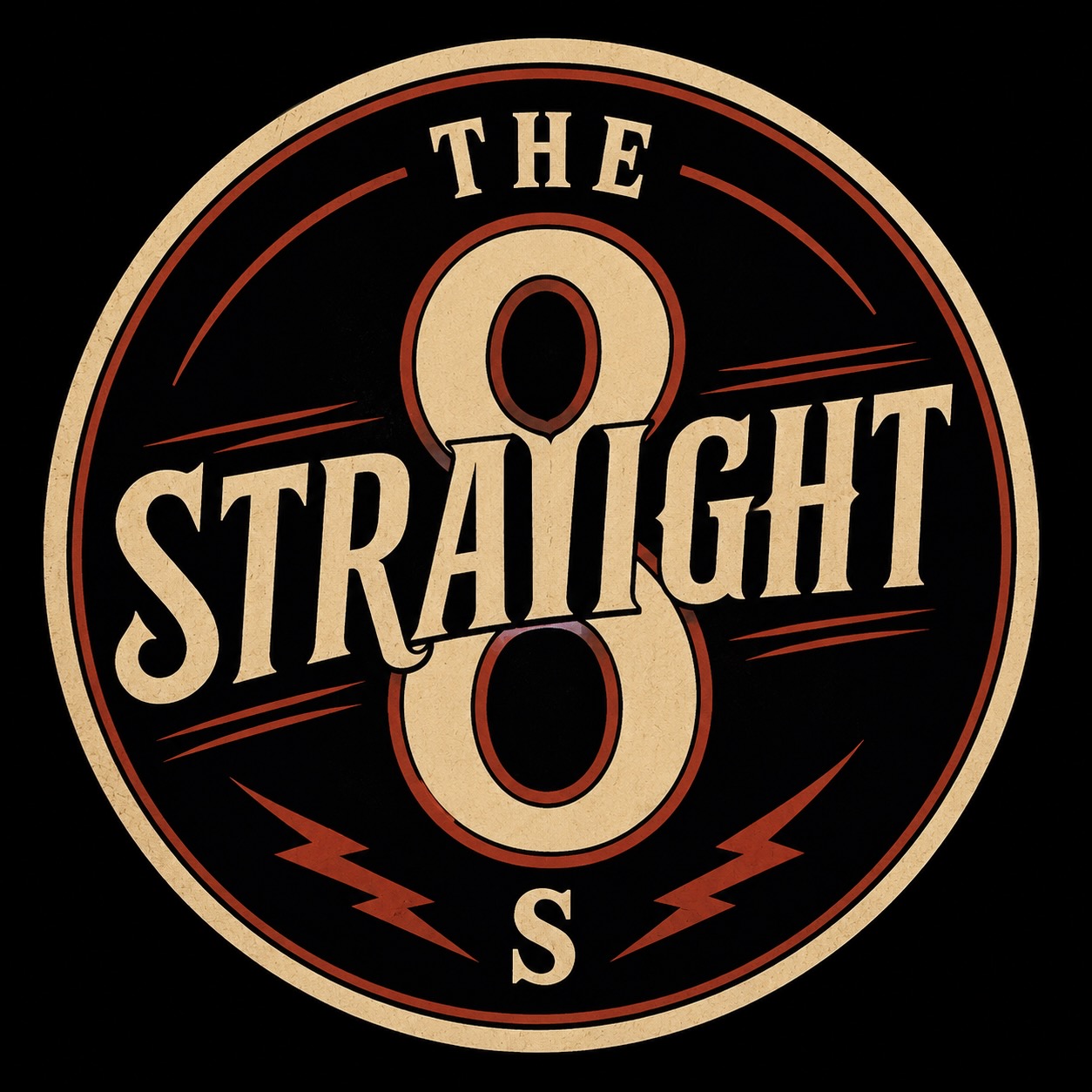 The Straight 8s Logo